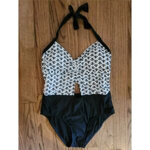 ATHENA Sweetheart Haulter One-Piece Swimsuit Women's Size 8